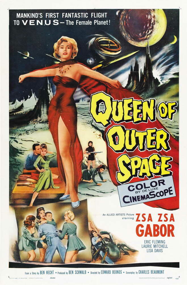 Королева космоса (1958) постер