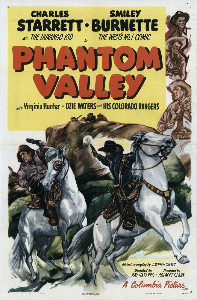 Phantom Valley (1948) постер