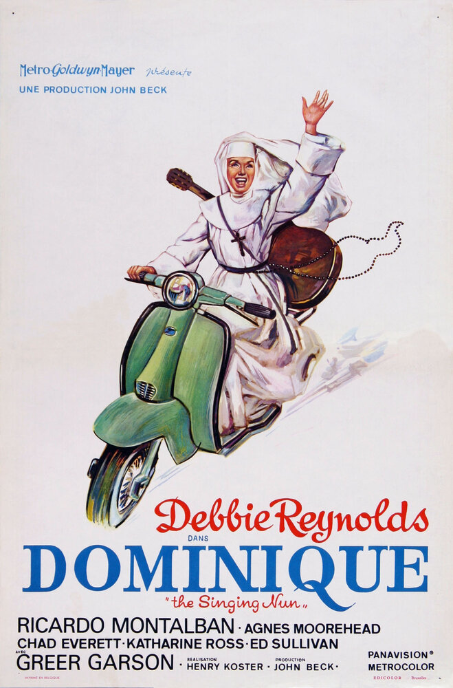 Поющая монашенка (1966) постер