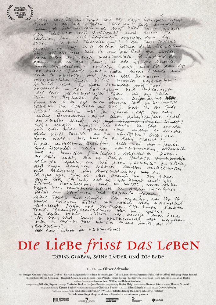Die Liebe frisst das Leben, Tobias Gruben, seine Lieder und die Erde (2019) постер