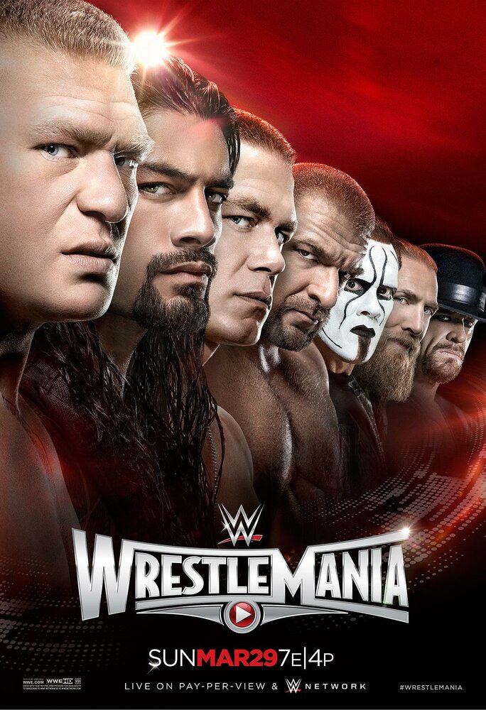 WWE РестлМания 31 (2015) постер