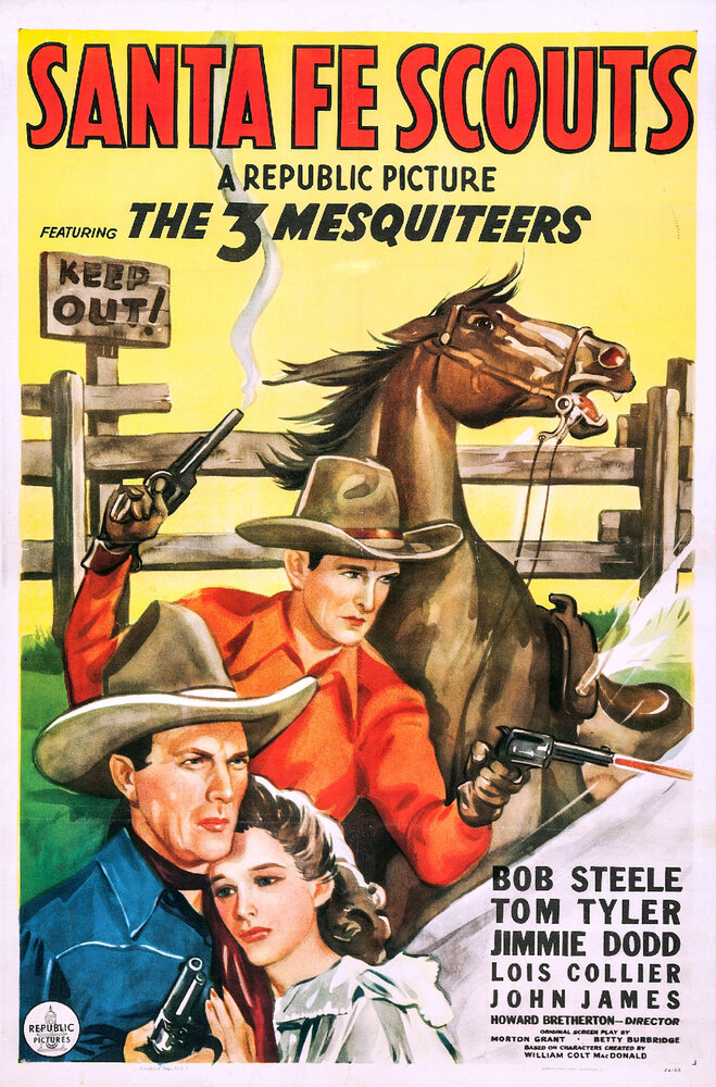 Santa Fe Scouts (1943) постер